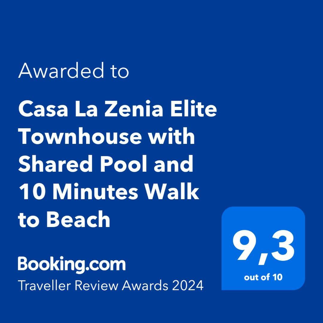 Villa Casa La Zenia Elite Townhouse With Shared Pool And 10 Minutes Walk To Beach Orihuela Exterior foto